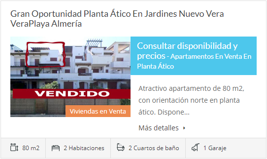 Excelente Oportunidad Planta tico En Jardines Nuevo Vera VeraPlaya Almera