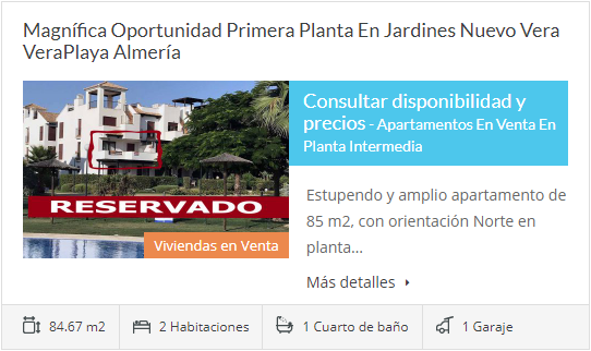 Magnífica Oportunidad Primera Planta en Jardines Nuevo Vera VeraPlaya Almería